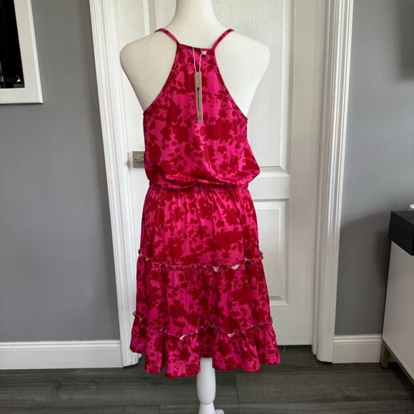 Pink Summer Dress Size Small NEW - Picture 2 of 2